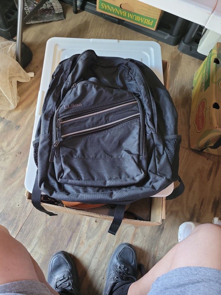 LL Bean Backpack.