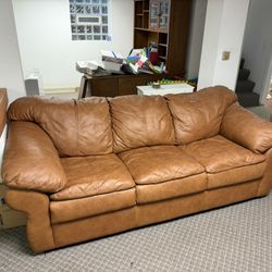 Leather Bed Couch For Sale Is At Lemont Illinois 