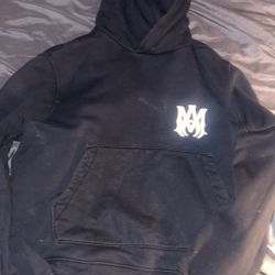 Amiri [Black Hoodie] MEDIUM