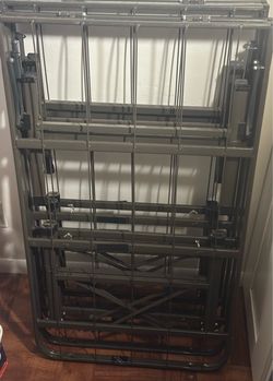 Foldable bed frame full