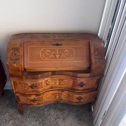 Wood chest from Italy