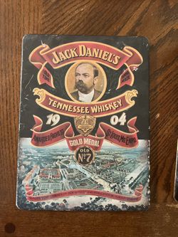 Jack Daniels Metal Tin