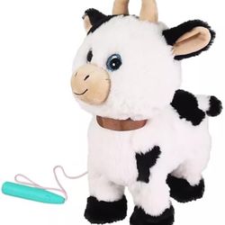 Cow Remote-Controlled Walking & Dancing Plush