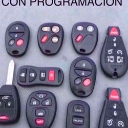 Lllaves Y Controles Para Carros Mayoría De Modelos Keys And Remotes 