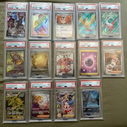 Pokemon PSA Slabs