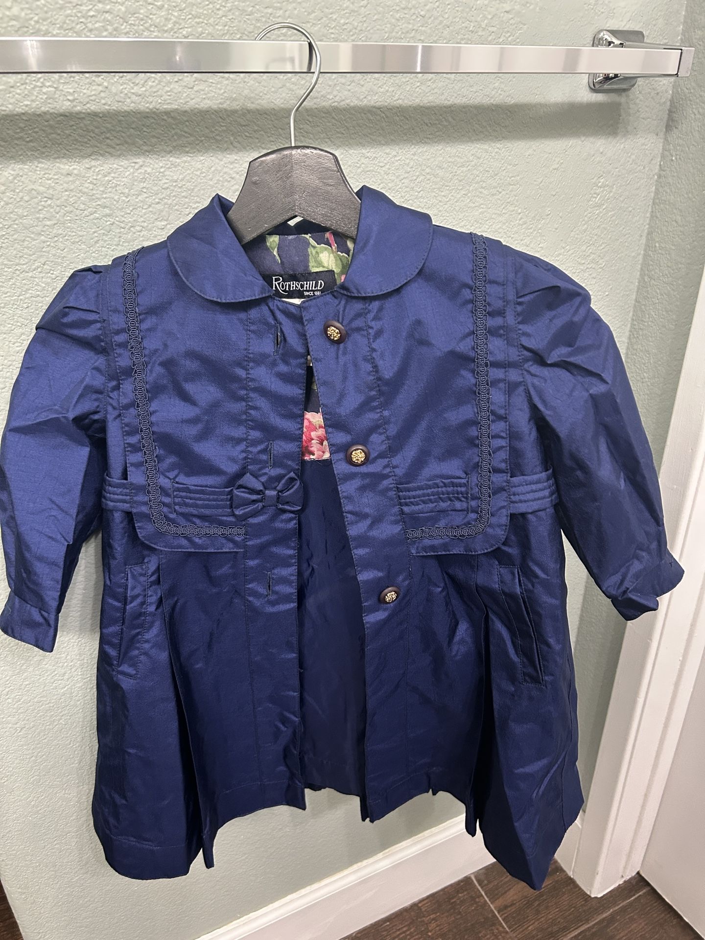 Rothschild Girl’s Vintage weather raincoat