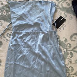 Fashion Nova Small Blue Dress