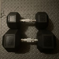 Dumbbells (60lb and 35lbs) For Sale