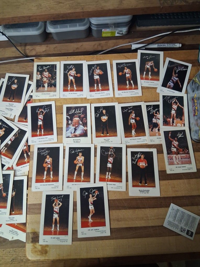 Vintage Blazers Jumbo Cards