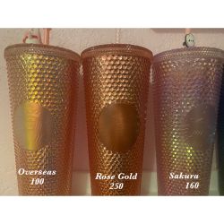 Starbucks Studded Cups