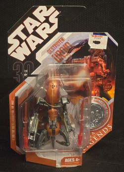 Star Wars 30th Anniversary Destroyer Droid Saga Legends Exclusive Coin