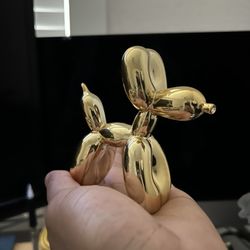 Jeff Koons Balloon Dog Paperweight Replica