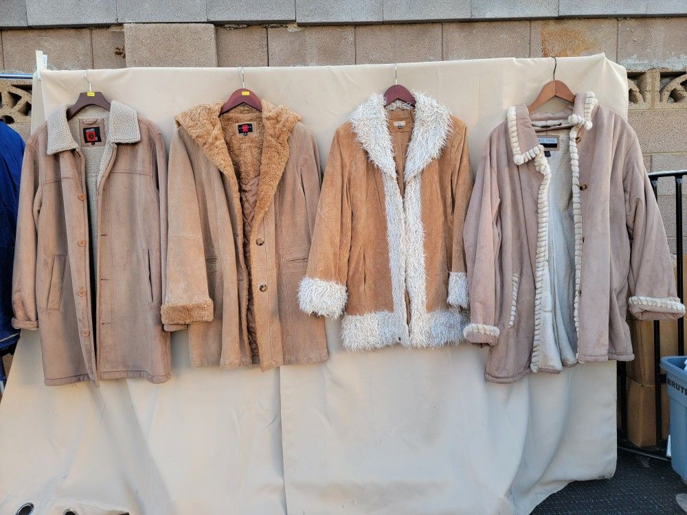 vintage winter coats, READ POST for sizes, descriptions