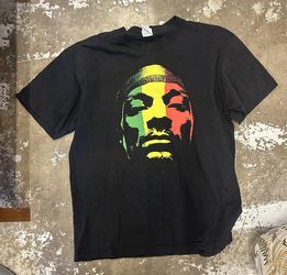 Vtg 2005 Rasta Snoop Tee Alstyle L
