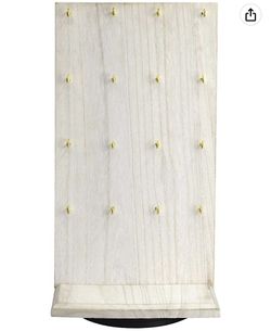 White Rotating Stand