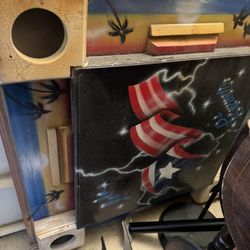 PR Dominoes Table With No Legs