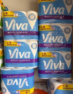 Viva 6 = 9 Paper Towels