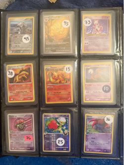 Pokemon single raw cards