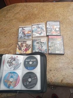 Mixed Lot PS2 PS3 PS4 Video Games/trade for a carrier unlocked iPhone