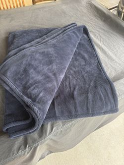 Thick Blue Blanket 54”X69”