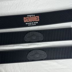1 Cazadores Tequila Bar &  2 El Tesoro  Commercial Mats