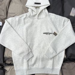Essential hoodie Light Gray XS-XL
