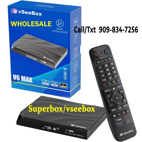 VSEEBOX V6 MAX NEW Model Wholesale reseller VSEE BOX V6 MAX SUPERBOX