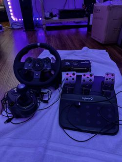 Logitech Steering Wheel with pedals and shifter