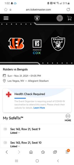 Raiders Vs Bengals