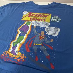 SuperMan Shirt Men’s Size XL