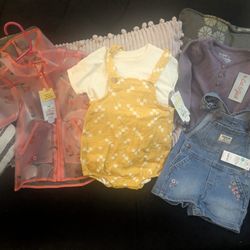 Bundle New Baby Girl Clothes Size 12 Months