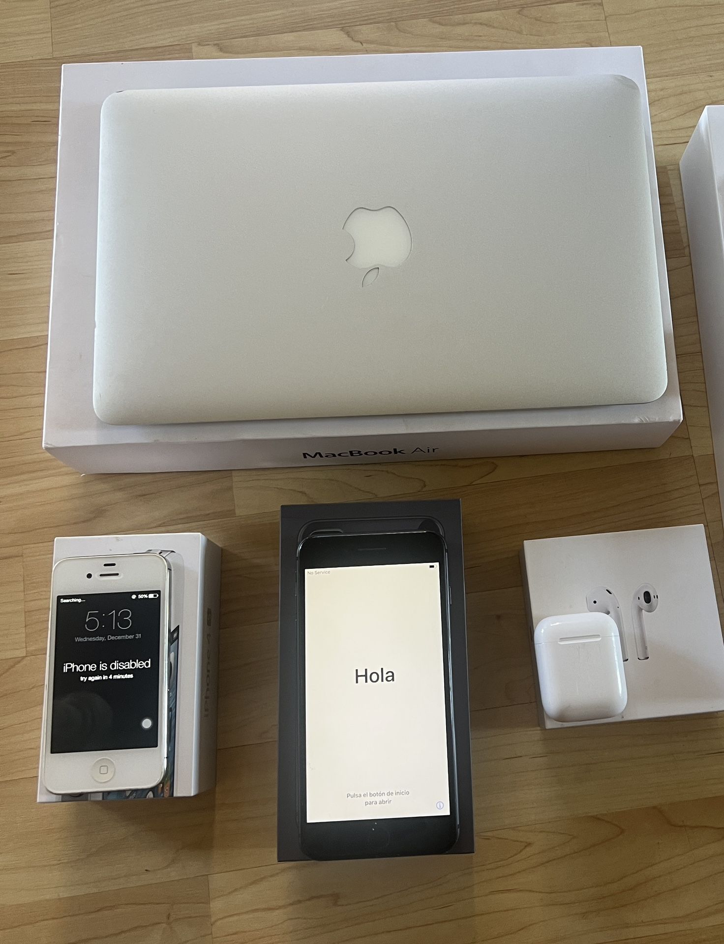 4 Apple products