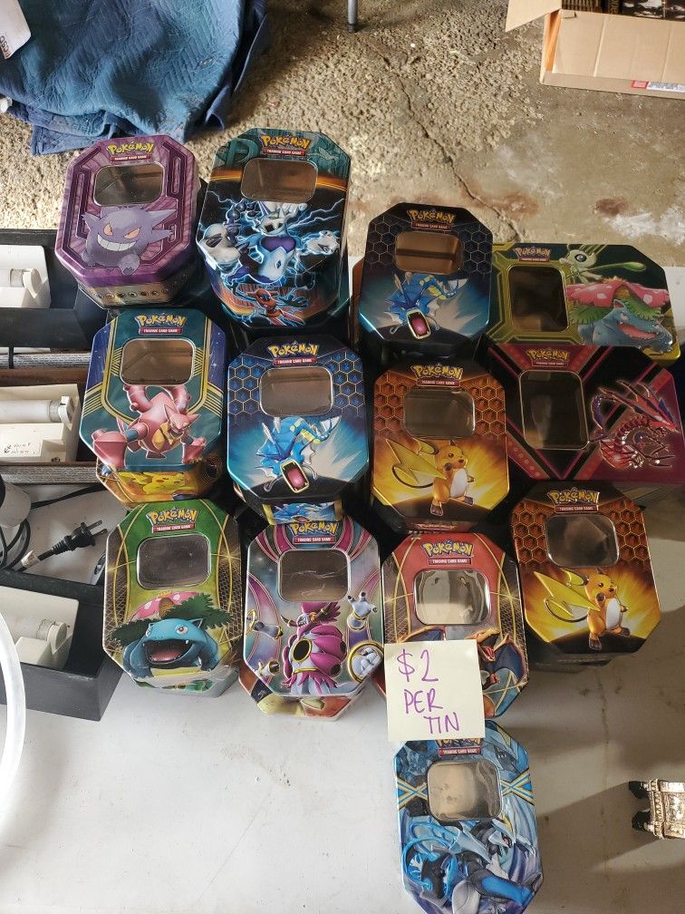 Pokemon Tins