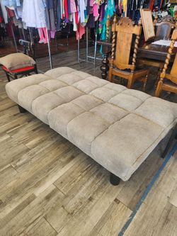 tufted microfiber futon
