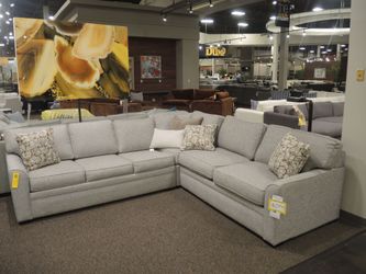 Garland 3 Piece Left Corner Sectional - Light Gray | L-Shaped Couch | Modular Sofa