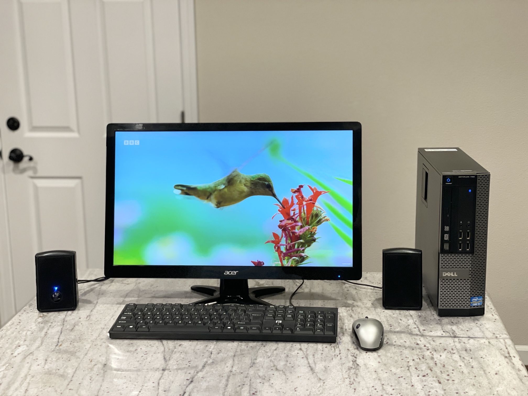 Desktop PC Complete Setup With Monitor 