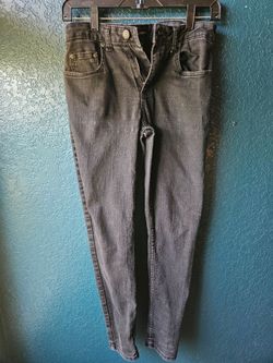 Black Faded Skinny Jeans