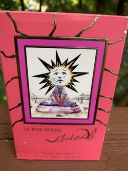 Rare Salvador Dalì Le Roy Soleil Parfum de Toilette Spray 