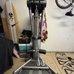 home gym with bench 