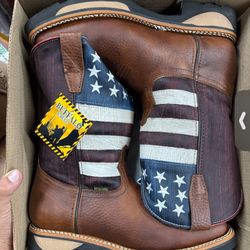 Buffalo Work Boots Size 8-8.5