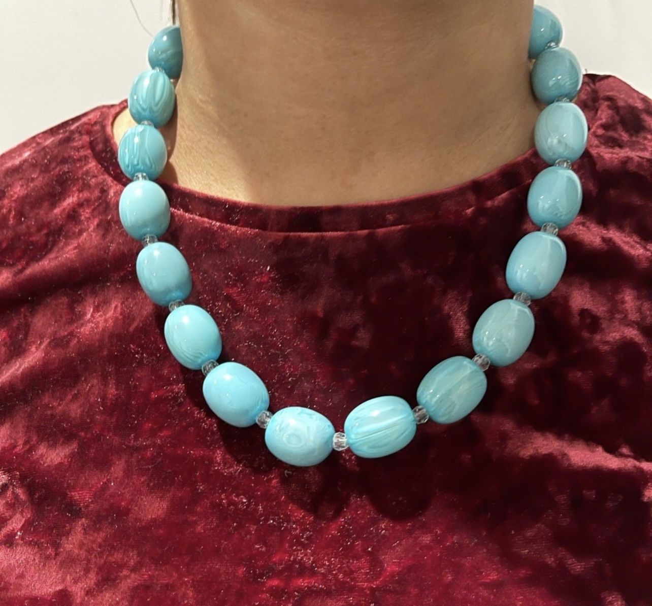 Turquoise Colored Necklace