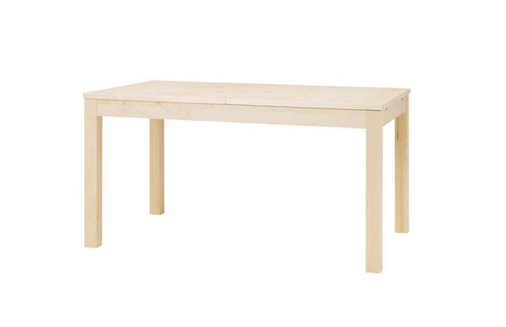 #SC90836 BJURSTA Extendable Blonde Dining Table by IKEA 