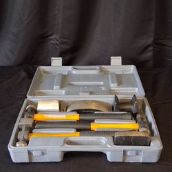 
7-Piece Auto Body Hammer & Dolly Set – Excellent Condition