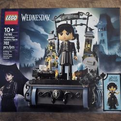 LEGO - Wednesday: Wednesday Addams Figure and Buildable Toy Doll 76780