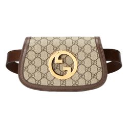 Gucci Blondie GG Supreme Canvas Brown Belt Bag