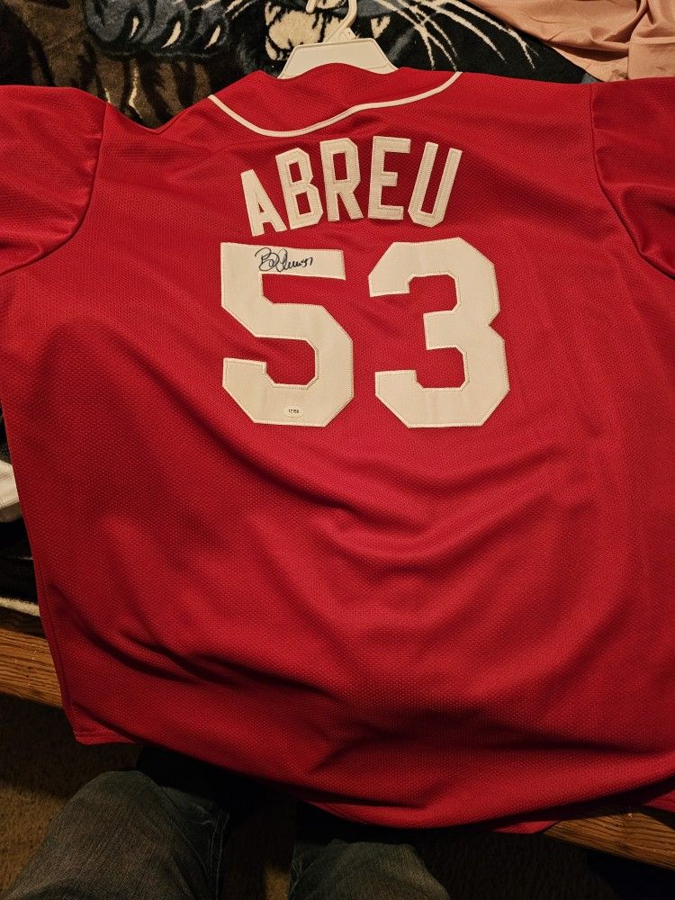  Autographed Authentic Baseball Jersey