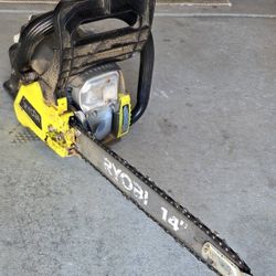 Ryobi 14inch Gas/Oil Chainsaw 