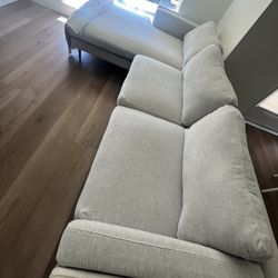 Living Spaces Sectional 