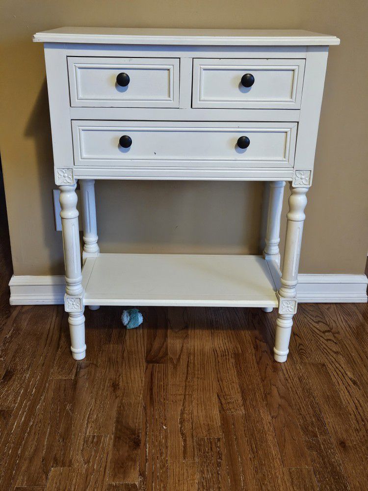 3 Drawer Accent Table 