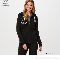 women's Black On-Shift™ Full Zip - Hoodie